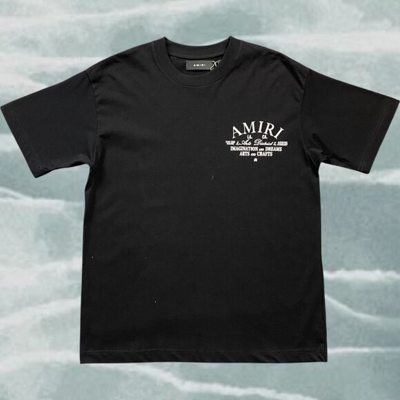 Amiri Men's Black Short Sleeve - Picture 1 of 3